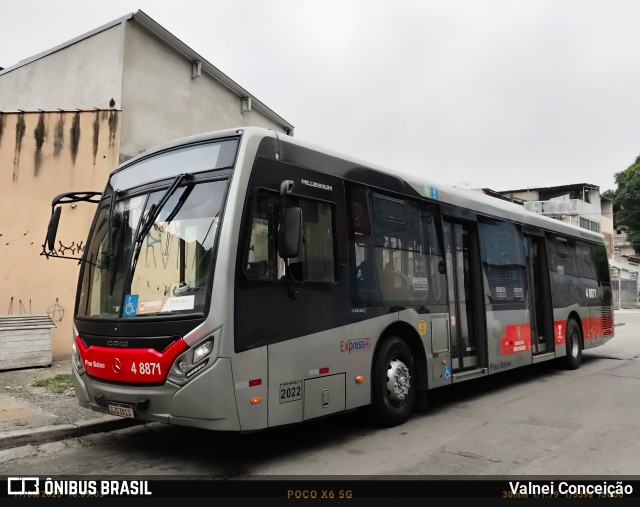 Express Transportes Urbanos Ltda 4 8871 na cidade de São Paulo, São Paulo, Brasil, por Valnei Conceição. Número da foto: #13284760.