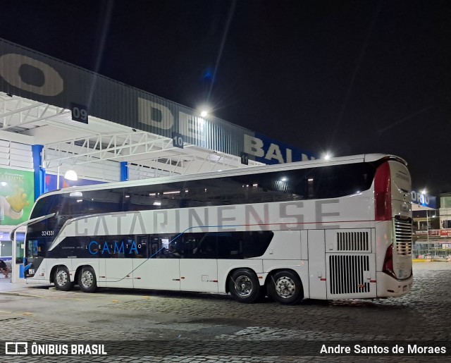 Auto Viação Catarinense 324331 na cidade de Balneário Camboriú, Santa Catarina, Brasil, por Andre Santos de Moraes. Número da foto: #13284713.