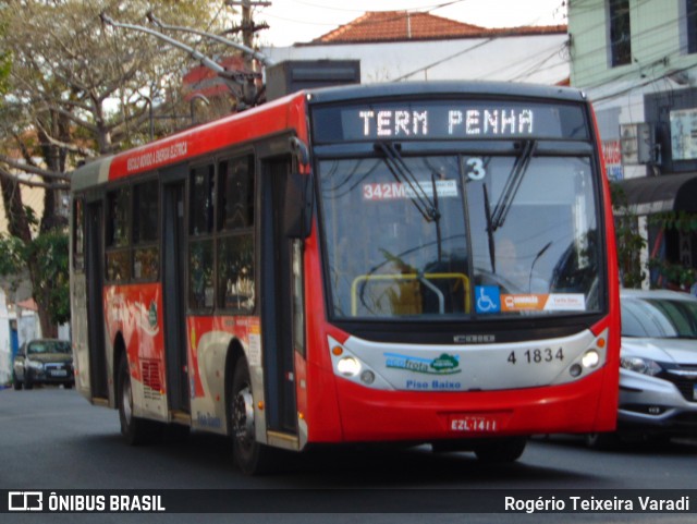 Himalaia Transportes > Ambiental Transportes Urbanos 4 1834 na cidade de São Paulo, São Paulo, Brasil, por Rogério Teixeira Varadi. Número da foto: #13284405.