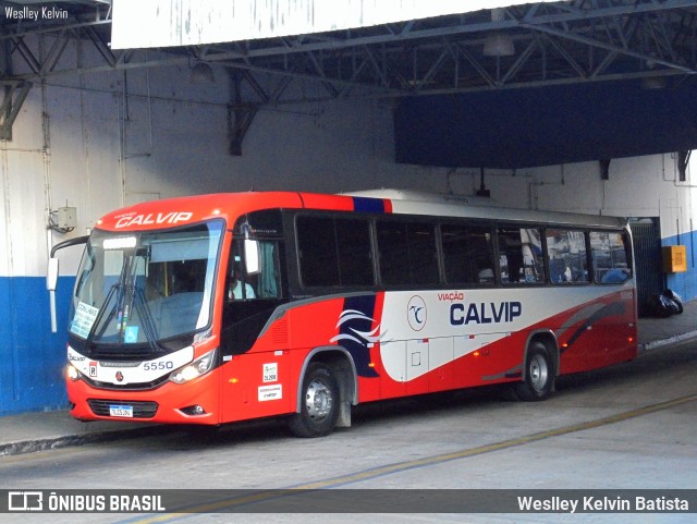 Viação Calvip 5550 na cidade de Sorocaba, São Paulo, Brasil, por Weslley Kelvin Batista. Número da foto: #13283765.