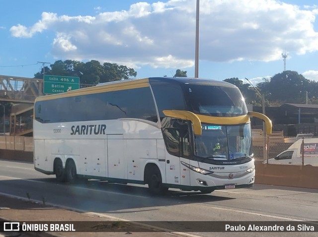 Saritur - Santa Rita Transporte Urbano e Rodoviário 13300 na cidade de Betim, Minas Gerais, Brasil, por Paulo Alexandre da Silva. Número da foto: #13284853.