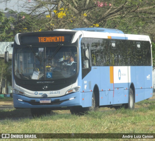 HP Transportes Coletivos 20.675 na cidade de Aparecida de Goiânia, Goiás, Brasil, por André Luiz Canon. Número da foto: #13284913.
