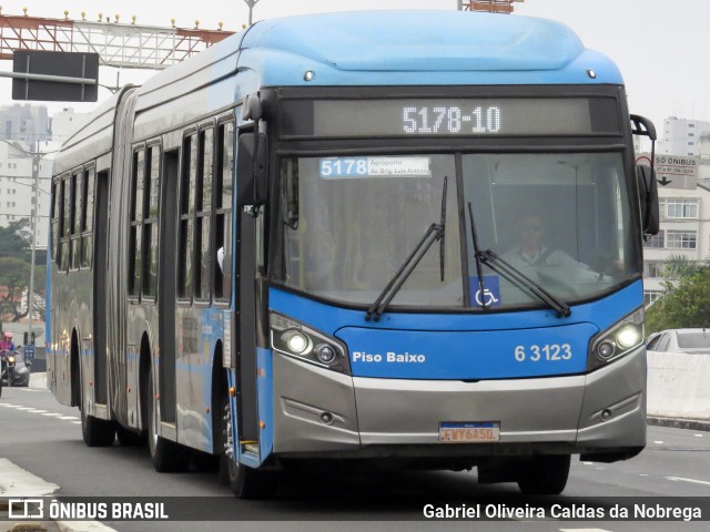 Viação Paratodos > São Jorge > Metropolitana São Paulo > Mobibrasil 6 3123 na cidade de São Paulo, São Paulo, Brasil, por Gabriel Oliveira Caldas da Nobrega. Número da foto: #13283617.
