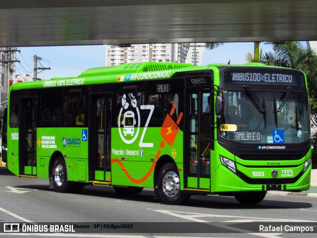 Viação Osasco 1003 na cidade de Osasco, São Paulo, Brasil, por Rafael Campos. Número da foto: #13285203.
