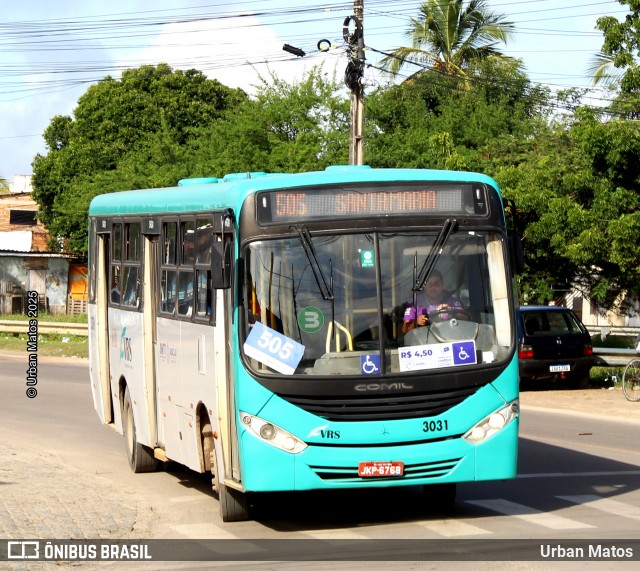 VRS - Viação Roberto Santana 3031 na cidade de Aracaju, Sergipe, Brasil, por Urban Matos. Número da foto: #13284714.