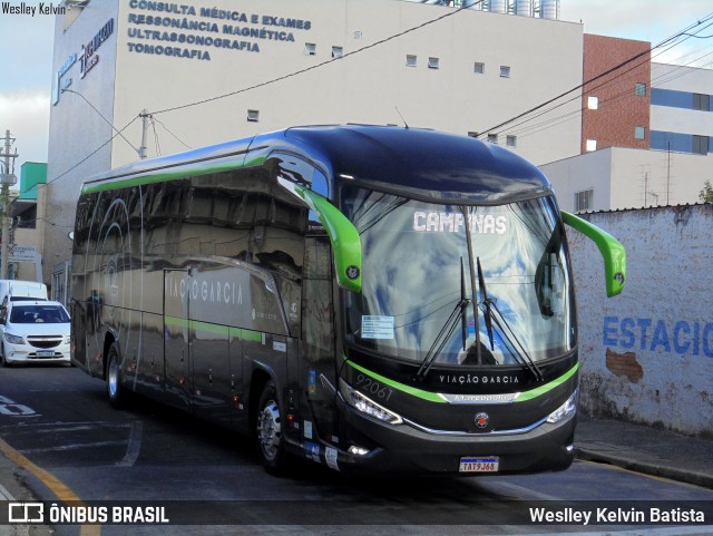 Viação Garcia 92061 na cidade de Sorocaba, São Paulo, Brasil, por Weslley Kelvin Batista. Número da foto: #13283784.