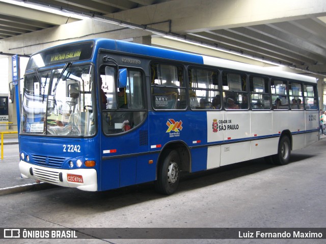 Sambaíba Transportes Urbanos 2 2241 na cidade de São Paulo, São Paulo, Brasil, por Luiz Fernando Maximo. Número da foto: #13285309.