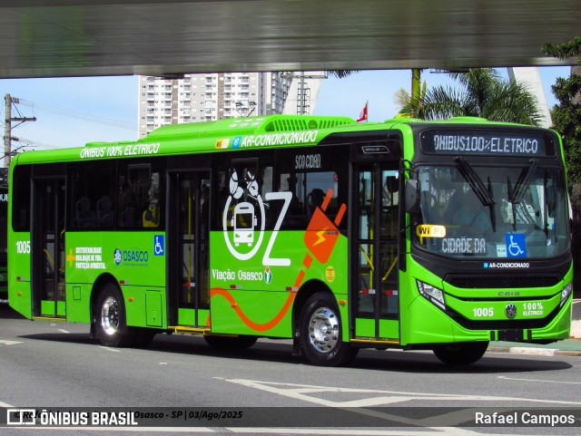 Viação Osasco 1005 na cidade de Osasco, São Paulo, Brasil, por Rafael Campos. Número da foto: #13285207.