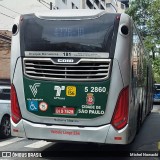 Via Sudeste Transportes S.A. 5 2860 na cidade de São Paulo, São Paulo, Brasil, por Michel Nowacki. Número da foto: #13285368.