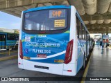 Viação Ponte Coberta RJ 190.004 na cidade de Rio de Janeiro, Rio de Janeiro, Brasil, por Leandro Mendes. Número da foto: #13283604.