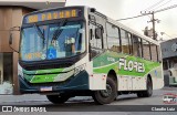 Transportes Flores RJ 128.145 na cidade de Nilópolis, Rio de Janeiro, Brasil, por Claudio Luiz. Número da foto: #:id.