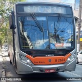 Viação Gato Preto 8 2624 na cidade de São Paulo, São Paulo, Brasil, por Michel Nowacki. Número da foto: #13285357.