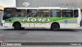 Transportes Flores RJ 128.145 na cidade de Nilópolis, Rio de Janeiro, Brasil, por Claudio Luiz. Número da foto: #:id.