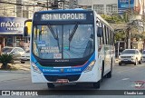 Expresso São Francisco RJ 130.035 na cidade de Nilópolis, Rio de Janeiro, Brasil, por Claudio Luiz. Número da foto: #13284833.