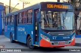 Empresa Santa Terezinha RJ 127.001 na cidade de Nilópolis, Rio de Janeiro, Brasil, por Claudio Luiz. Número da foto: #:id.