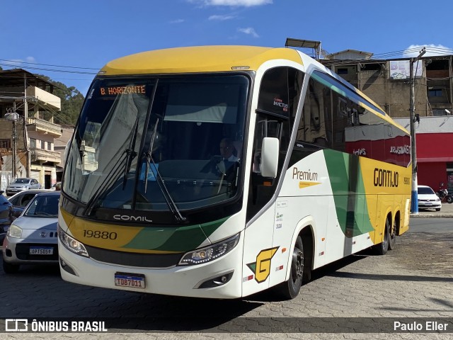 Empresa Gontijo de Transportes 19880 na cidade de Manhuaçu, Minas Gerais, Brasil, por Paulo Eller. Número da foto: #13286558.