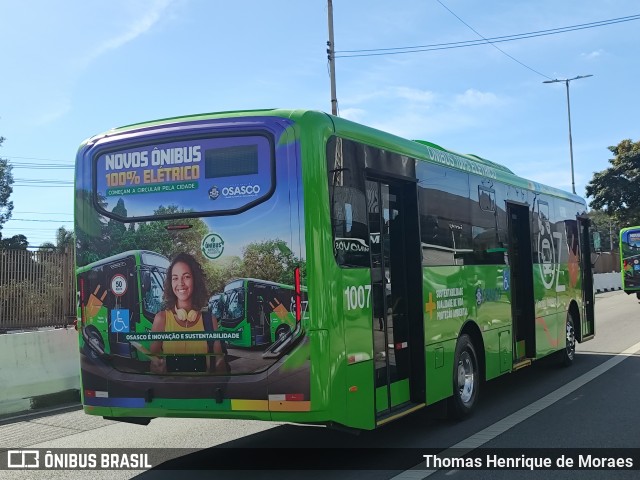 Viação Osasco 1007 na cidade de Osasco, São Paulo, Brasil, por Thomas Henrique de Moraes. Número da foto: #13285483.