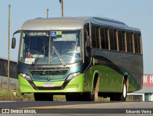Turin Transportes 2100 na cidade de Conselheiro Lafaiete, Minas Gerais, Brasil, por Eduardo Vieira. Número da foto: #13285549.