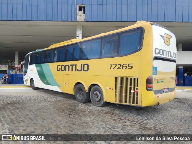 Empresa Gontijo de Transportes 17265 na cidade de Caruaru, Pernambuco, Brasil, por Lenilson da Silva Pessoa. Número da foto: #13287404.