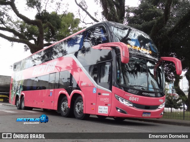 Eucatur - Empresa União Cascavel de Transportes e Turismo 6041 na cidade de Curitiba, Paraná, Brasil, por Emerson Dorneles. Número da foto: #13285753.
