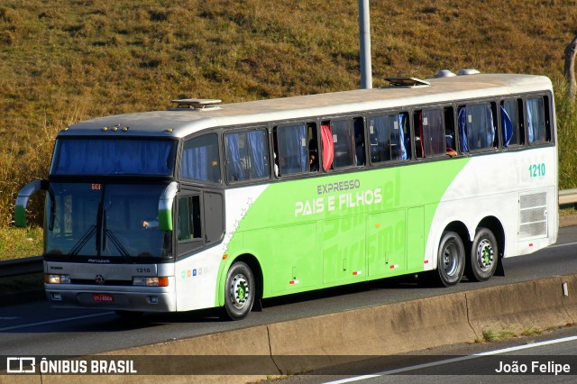 Expresso Pais e Filhos 1210 na cidade de Canas, São Paulo, Brasil, por João Felipe. Número da foto: #13287171.