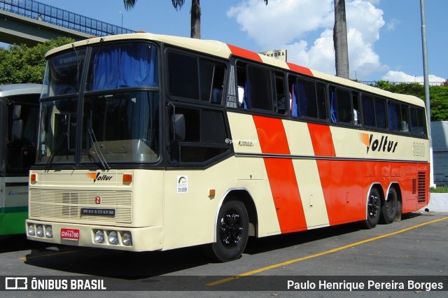 Voltur - Viação Oliveira Turismo 3200 na cidade de Aparecida, São Paulo, Brasil, por Paulo Henrique Pereira Borges. Número da foto: #13287444.