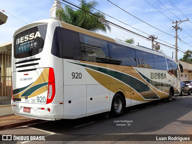 Bessa Turismo 920 na cidade de Sumaré, São Paulo, Brasil, por Luan Rodrigues. Número da foto: #13287300.