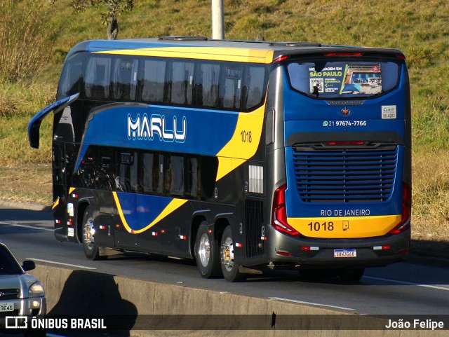 Marlu Turismo 1018 na cidade de Canas, São Paulo, Brasil, por João Felipe. Número da foto: #13287174.