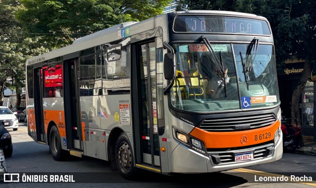 Alfa Rodo Bus 8 6129 na cidade de São Paulo, São Paulo, Brasil, por Leonardo Rocha. Número da foto: #13286366.