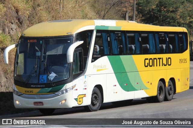 Empresa Gontijo de Transportes 19135 na cidade de Piraí, Rio de Janeiro, Brasil, por José Augusto de Souza Oliveira. Número da foto: #13287484.