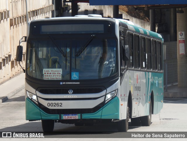 Auto Viação Urubupungá 00262 na cidade de Osasco, São Paulo, Brasil, por Heitor de Sena Sapaterro. Número da foto: #13285531.