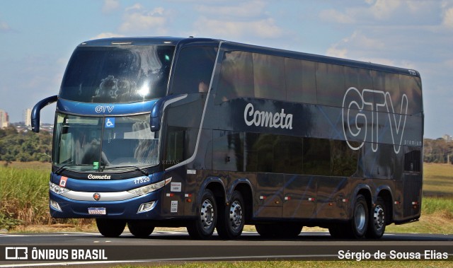 Viação Cometa 17320 na cidade de Araraquara, São Paulo, Brasil, por Sérgio de Sousa Elias. Número da foto: #13287499.