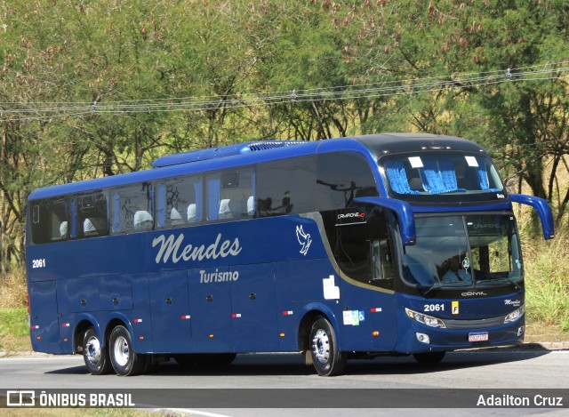 Mendes Turismo 2061 na cidade de Aparecida, São Paulo, Brasil, por Adailton Cruz. Número da foto: #13287621.