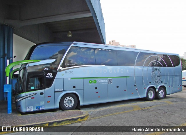 Viação Garcia 84006 na cidade de Sorocaba, São Paulo, Brasil, por Flavio Alberto Fernandes. Número da foto: #13286280.