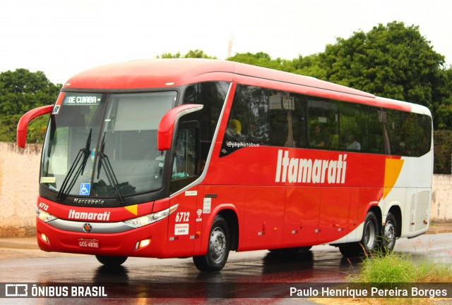 Expresso Itamarati 6712 na cidade de Cuiabá, Mato Grosso, Brasil, por Paulo Henrique Pereira Borges. Número da foto: #13287306.
