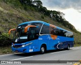 Empresa de Ônibus Pássaro Marron 5055 na cidade de São Sebastião, São Paulo, Brasil, por Álvaro Vinicius. Número da foto: #:id.