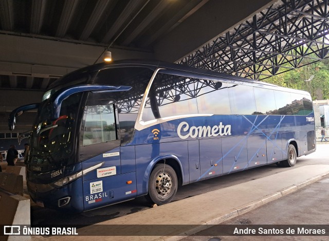 Viação Cometa 719554 na cidade de Santos, São Paulo, Brasil, por Andre Santos de Moraes. Número da foto: #13289567.
