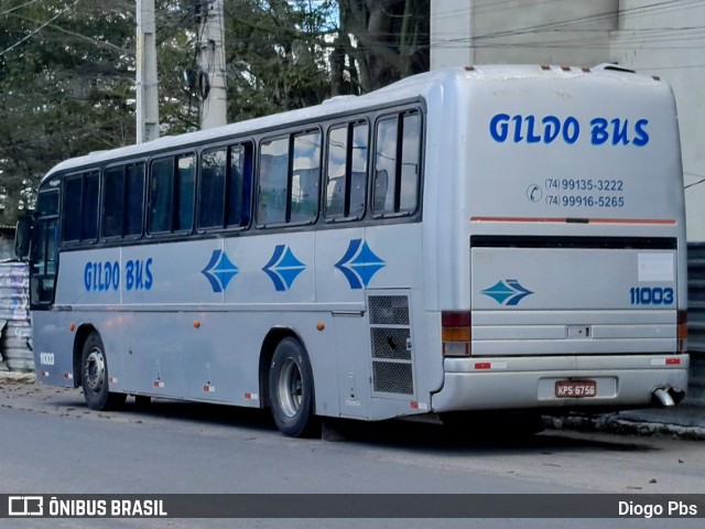 Gildo Bus 11003 na cidade de Serrinha, Bahia, Brasil, por Diogo Pbs. Número da foto: #13288422.