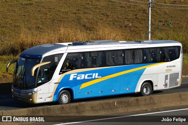 Fácil Transportes e Turismo RJ 140.050 na cidade de Canas, São Paulo, Brasil, por João Felipe. Número da foto: #13289069.