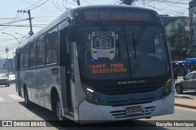Viação Redentor C47760 na cidade de Rio de Janeiro, Rio de Janeiro, Brasil, por Danyllo Henrique. Número da foto: #13288977.