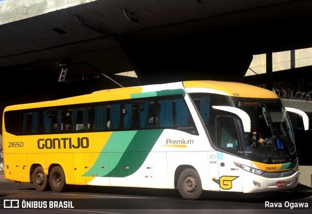 Empresa Gontijo de Transportes 21650 na cidade de Belo Horizonte, Minas Gerais, Brasil, por Rava Ogawa. Número da foto: #13288522.