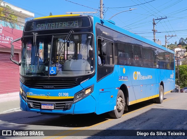 JTP Transportes - COM Embu das Artes 01.198 na cidade de Embu das Artes, São Paulo, Brasil, por Diego da Silva Teixeira. Número da foto: #13287954.