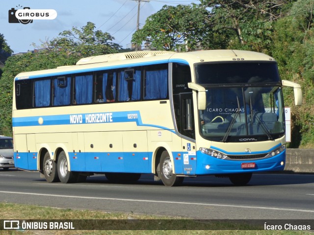 Viação Novo Horizonte 1027011 na cidade de Salvador, Bahia, Brasil, por Ícaro Chagas. Número da foto: #13289536.