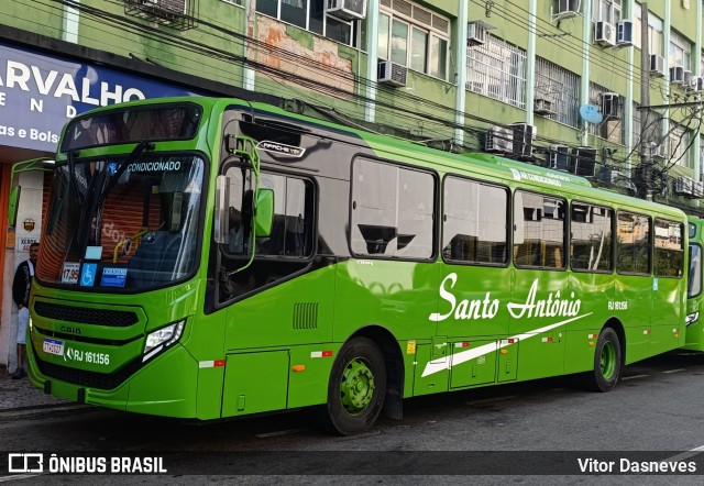 Transportes Santo Antônio RJ 161.156 na cidade de Duque de Caxias, Rio de Janeiro, Brasil, por Vitor Dasneves. Número da foto: #13288313.