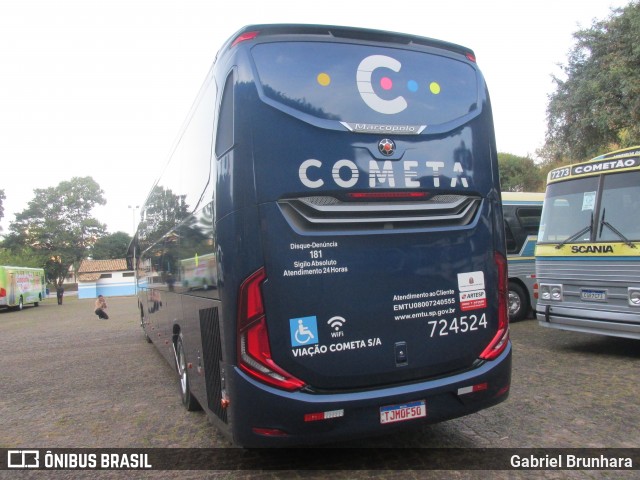Viação Cometa 724524 na cidade de Campinas, São Paulo, Brasil, por Gabriel Brunhara. Número da foto: #13289146.