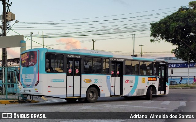 Rota Sol > Vega Transporte Urbano 35515 na cidade de Fortaleza, Ceará, Brasil, por Adriano  Almeida dos Santos. Número da foto: #13287995.