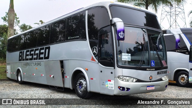 Blessed Viagens e Turismo GVE9C10 na cidade de Itajaí, Santa Catarina, Brasil, por Alexandre F.  Gonçalves. Número da foto: #13289065.