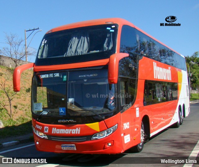 Expresso Itamarati 7042 na cidade de Campinas, São Paulo, Brasil, por Wellington Lima. Número da foto: #13288181.