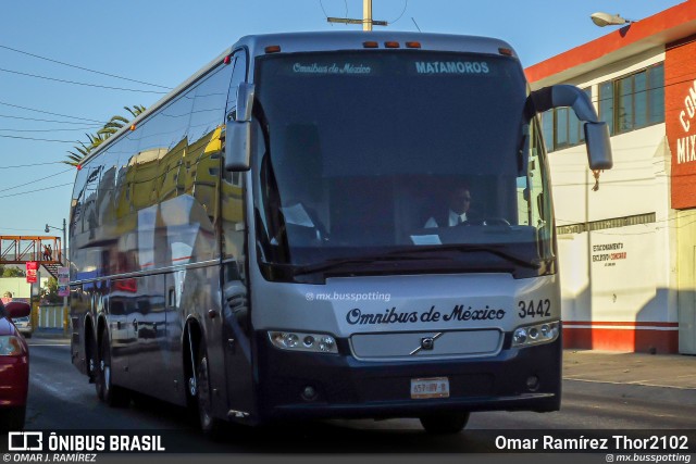 ODM - Ómnibus de México 3442 na cidade de Mixquiahuala de Juárez, Hidalgo, México, por Omar Ramírez Thor2102. Número da foto: #13288992.