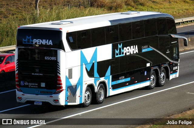 Empresa de Ônibus Nossa Senhora da Penha 65085 na cidade de Canas, São Paulo, Brasil, por João Felipe. Número da foto: #13289047.